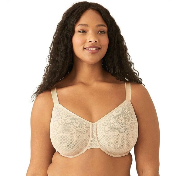 Wacoal Women's Plus Size Visual Effects Minimizer Bra 34I - Picture 4 of 6